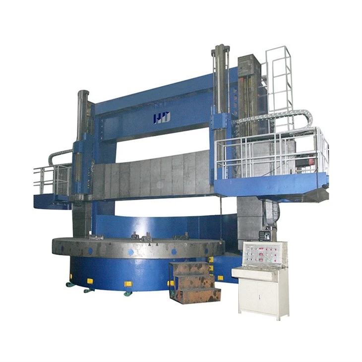 Double-Column Manual Vertical Lathe